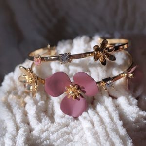 Charming Charlie’s floral bracelet